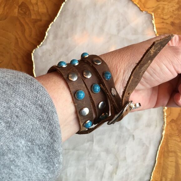 LEATHER 22” Triple Wrap! - Picture 6 of 8